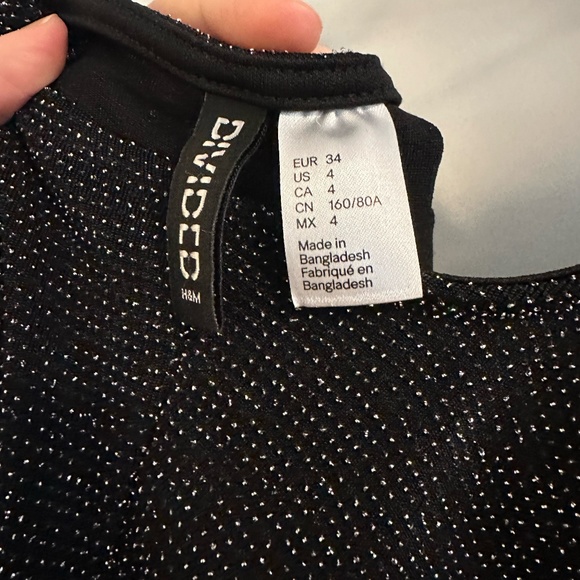 H&M Bodycon Sparkle Dress - Picture 2 of 3
